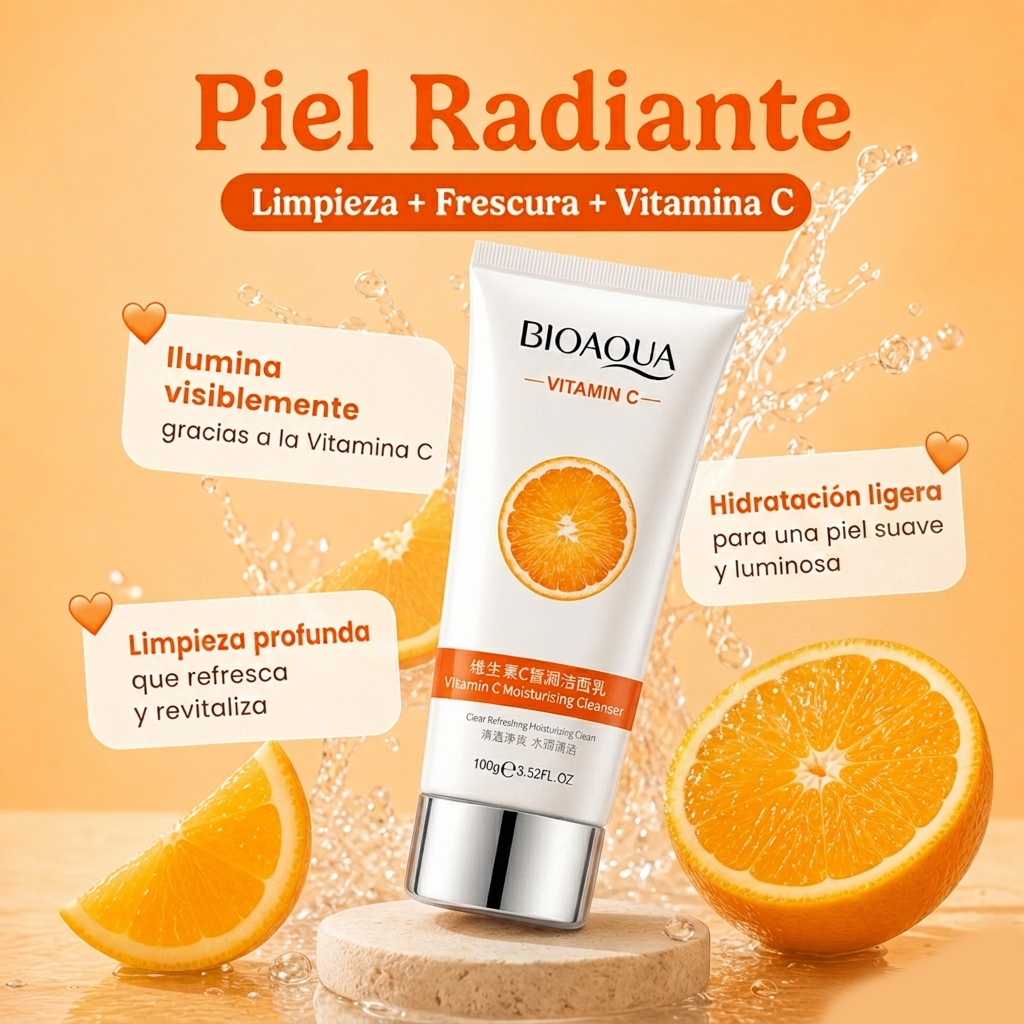 Jabon Vitamina C Bioaqua 100g